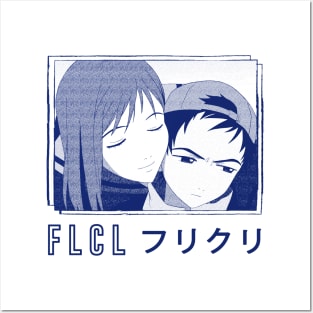 Fooly Cooly (FLCL) -- Vintage Faded Aesthetic Posters and Art